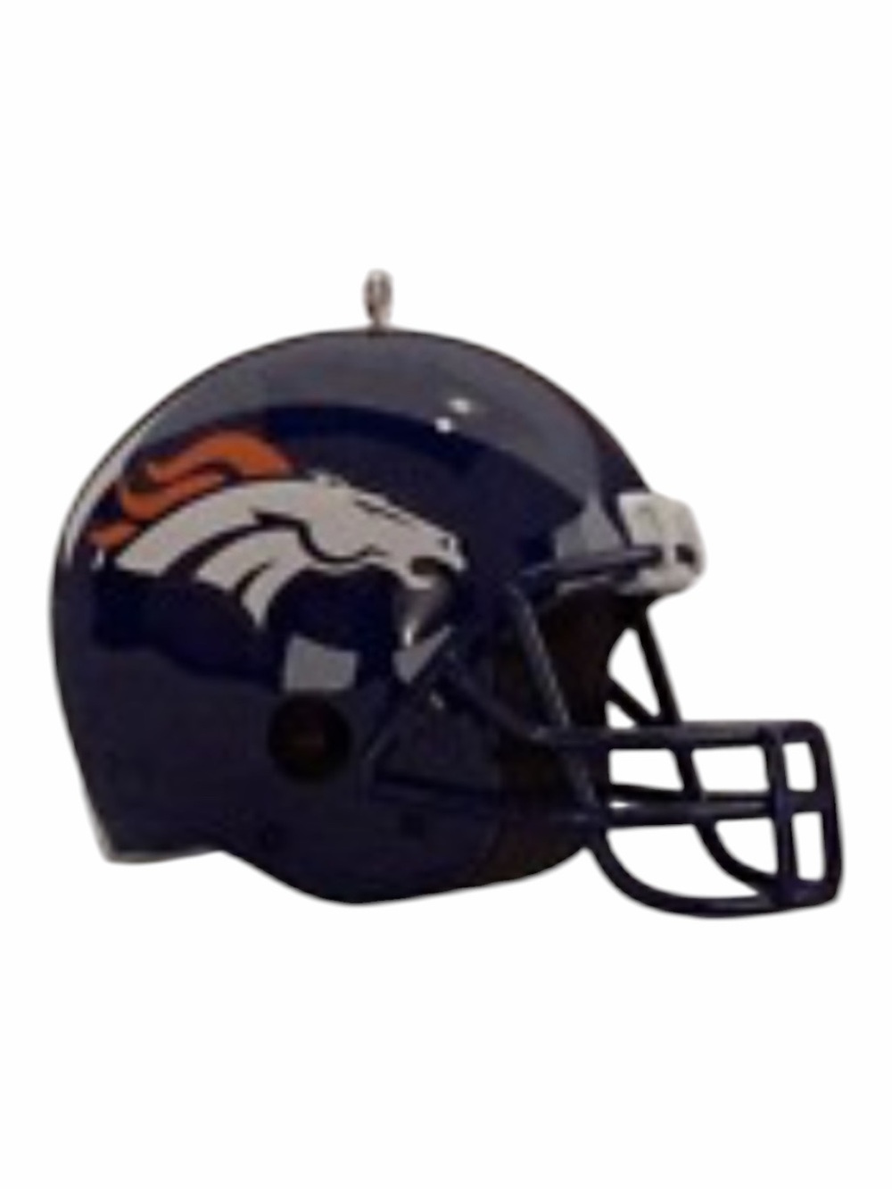 Hallmark Keepsake NFL Denver Broncos Magic Sound Helmet Christmas Tree Ornament